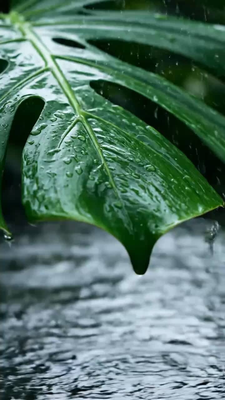 🌿 자연이 깨어나는 순간
열대의 빗속에서 몬스테라 잎 위로 떨어지는 빗방울,
잔잔하게 퍼지는 물결과 함께 마음이 차분해집니다.

Relax your mind with the soothing sounds of nature.
自然の音で心を落ち着かせるひととき。
자연의 소리로 하루를 시작해보세요.

🎧 새소리 · 물소리 · 빗소리
🎧 Bird sounds · Water sounds · Rain sounds
🎧 鳥のさえずり · 水の音 · 雨音

#자연의소리 #새소리 #물소리 #빗소리 #비오는날
#NatureSounds #RainSounds #WaterSounds #BirdSounds
#RelaxingVideo #Healing #Calm #SleepAid #Meditation
#ASMR #Ambient #NatureASMR
#自然の音 #雨音 #水の音 #癒し #リラックス
#自然音 #下雨 #雨声 #放松 #治愈
#wakeyclip #slowmotion #4k #cinematic #nature