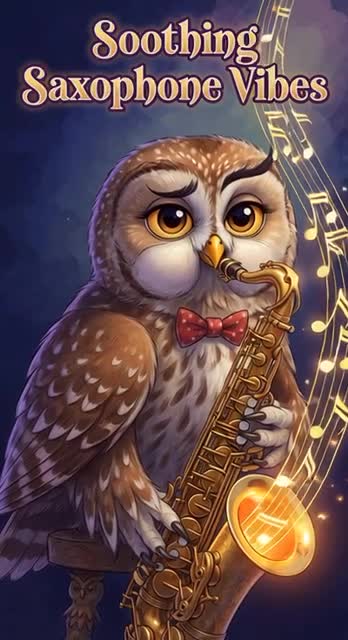 Soothing Saxophone Vibes🦉🎷
